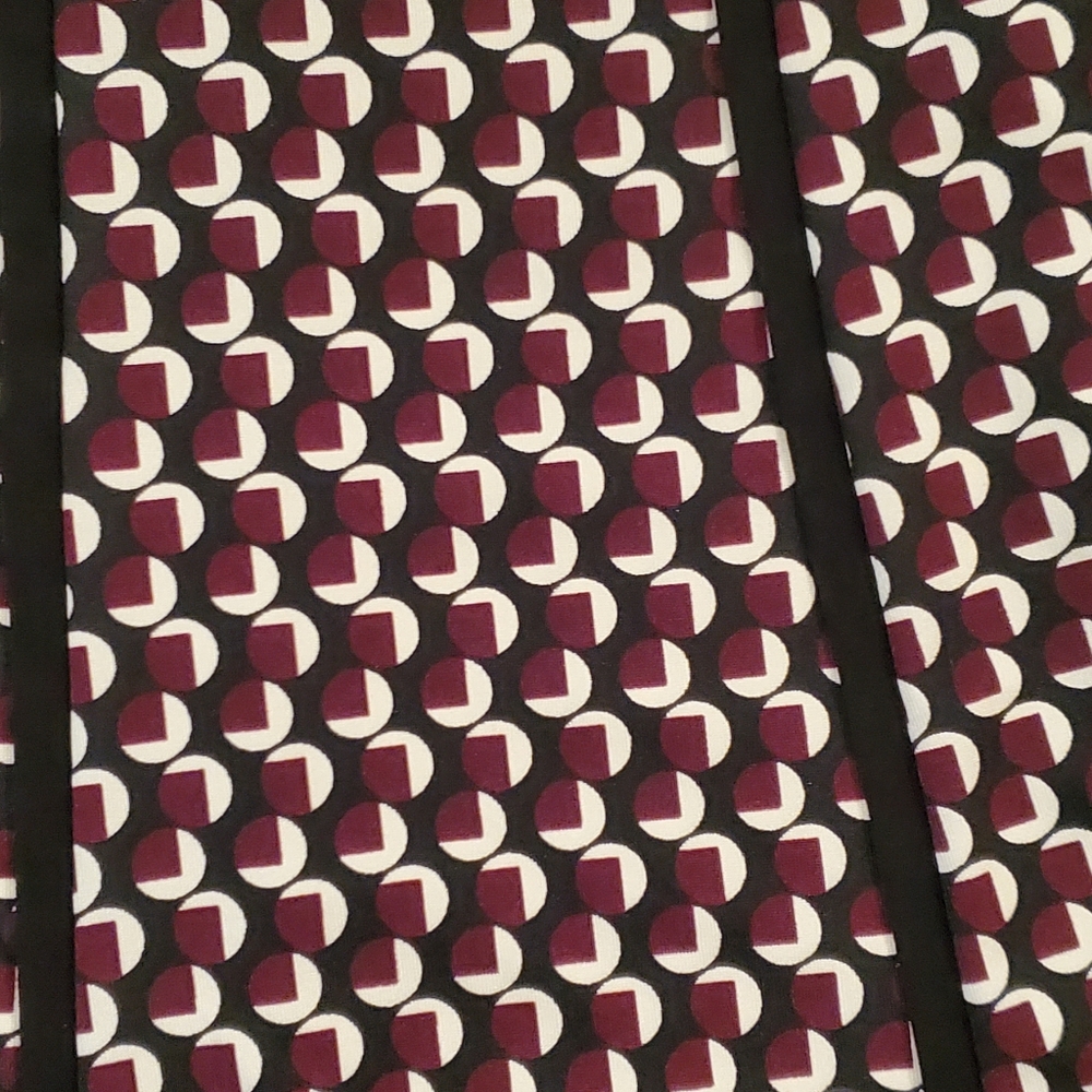 GNW NWT Skirt Flair Black White Red Womens Size S - Picture 5 of 9